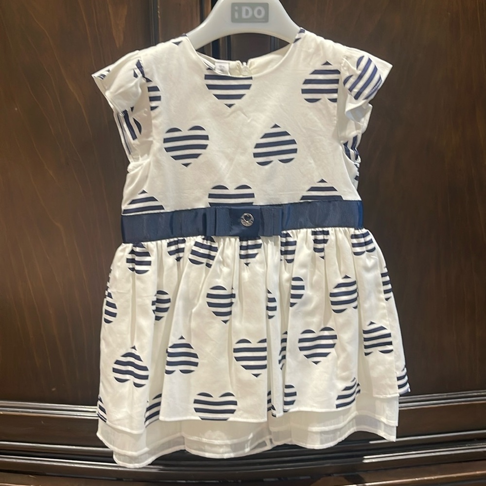 IDODress baby girl 18 m. 100 cotton. new